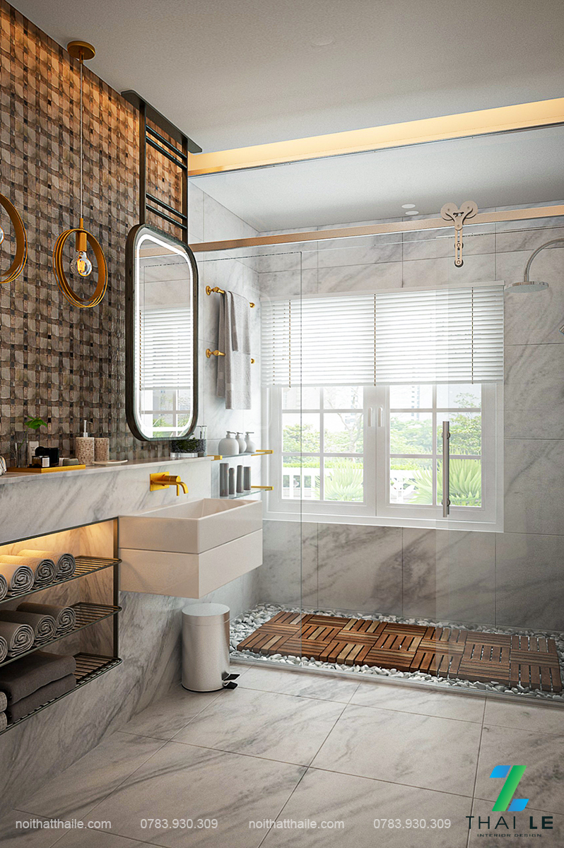 Thiết kế nội thất biệt thự Trần Não Thảo Điền